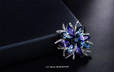 方寸之間的藝術(shù) 珠寶胸針原圖場景之美
